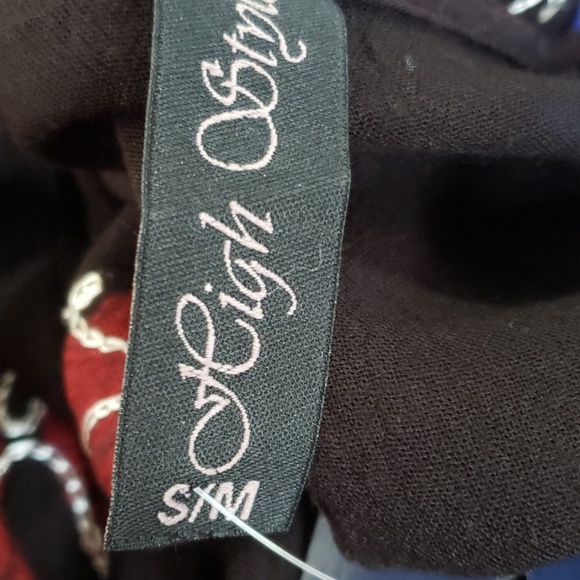 Women's tie & die kaftan style embroidered top S/M - Picture 7 of 7